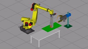 ROBOGUIDE虚拟仿真：FANUC机器人固定点焊（远程TCP）