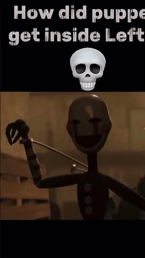 How puppet got in lefty #fnaf #animationstyle #lefty #puppet