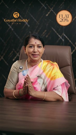 UGADI Festival SALE is Here | Flat 20% OFF | Gayathri Reddy Silks | #GayathriReddy |