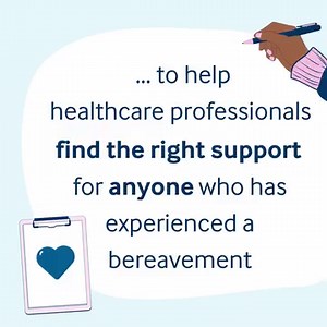 Our latest research shows that 70% of GPs rely on prescription drugs to help people through grief despite feeling that there should be a better option. Our report also highlights that the most common types of support that bereaved people wanted but could not access include counselling, financial support and written information about how to cope with grief. That's why we're calling on the government to develop a bereavement specific pathway so more people can get the support they need. Bianca Neu
