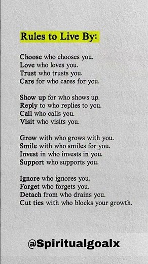 Rules To Live By #motivation #psychology #quotes