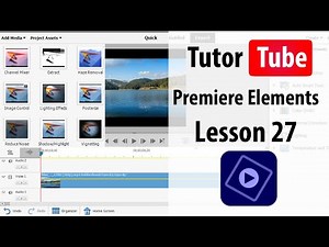 Premiere Elements - Lesson 27 - Freeze Frame