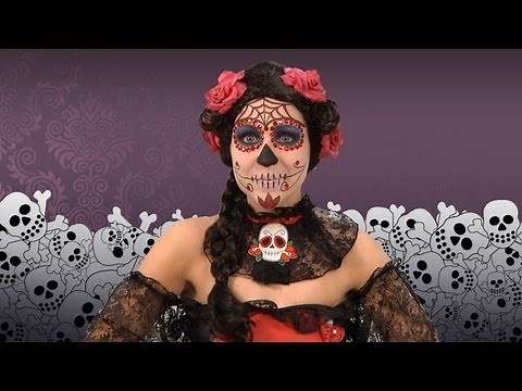 Day of the Dead Costume Makeup Tutorial