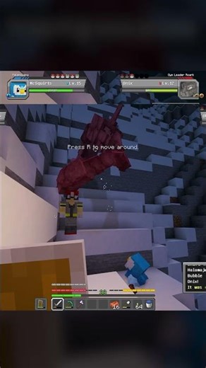 Fighting Gym Leader Roark in Cobblemon 1.7! #minecraft #cobblemon #pokemonminecraft