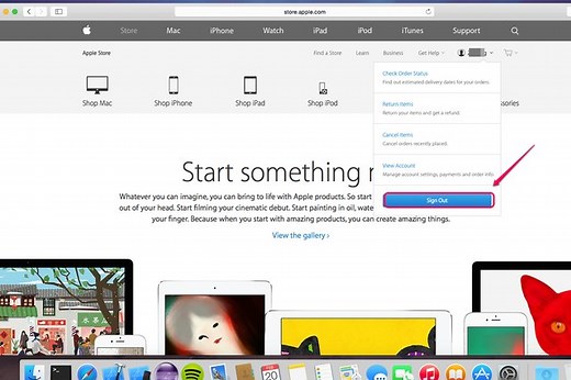How Do I Log Out of the Apple Store? | Techwalla