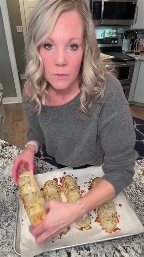 If this NON-BREADMAKER can make BREAD - SO CAN YOU!! TRY this EASY and DELICIOUS VIRAL ITALIAN HERB and CHEESE SUB ROLL RECIPE TODAY!! TY @Revi for sharing your recipe! 🥖 🩷 Preheat oven to 375° and line cookie sheet with parchment. 2 cups warm water 4 teaspoons active dry yeast 2 tablespoons sugar Let rest 10 minutes. 6-7 cups flour 4 tablespoons olive oil 2 eggs 4 teaspoons salt Rest 1 hour. Cut, shape, score, drizzle top with olive oil, and sprinkle with Italian seasoning and cheese. Bake 15