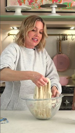 How to stretch and fold bread dough! This is from my sourdough recipe