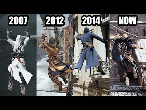 Evolution of Parkour in Assassin's Creed Games 2007-Now (4K 60FPS)