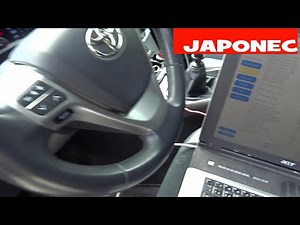 Toyota Avensis Injector trim data / Injection feedback value/ on TIS