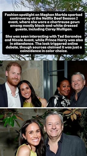 Meghan Markle’s Chartreuse Look Sparks Viral Debate at Netflix Event