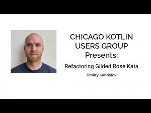Refactoring Gilded Rose Kata w/ Dmitry Kandalov
