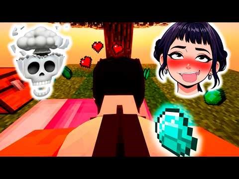 I Gave Jenny-ZOEY Tyan a Diamond in Minecraft Skyblock… THIS HAPPENED