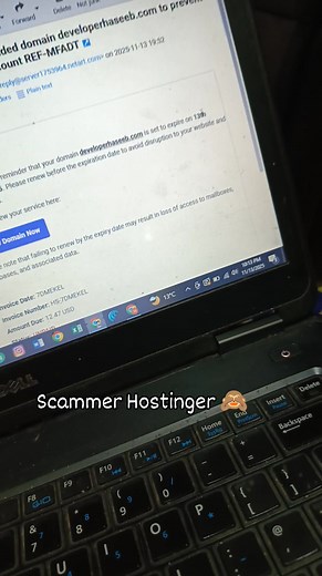 Hostinger ( someone ) scam krne lga tha 🙈 | Haseeb Ahmad