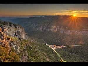 Linville Gorge Spacenet and Highlining
