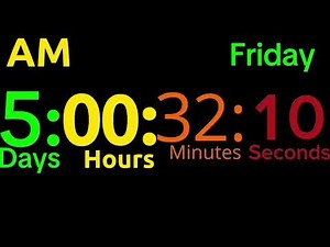 Seconds to decades