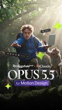 Higgsfield x Claude Opus 5.5 for Motion Design | Editable After Effects Projects
