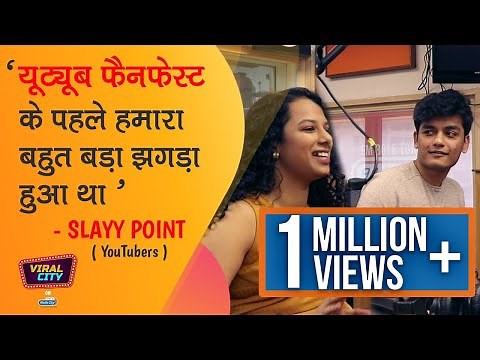 Famous YouTubers Slayy Point Roast Each Other For The First Time | Viral City | BINOD