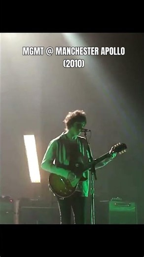 MGMT // 'Indie Rokkers' at O2 Apollo Manchester in 2010 🌀✨ #MGMT #nostalgia #indiesleaze #throwback