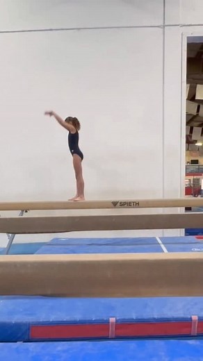 Our newest back tucks! Way to go girls☺️ #gymnastics #gymnast #newskills #beam #backtucks #prestige #flips | Prestige Gymnastics