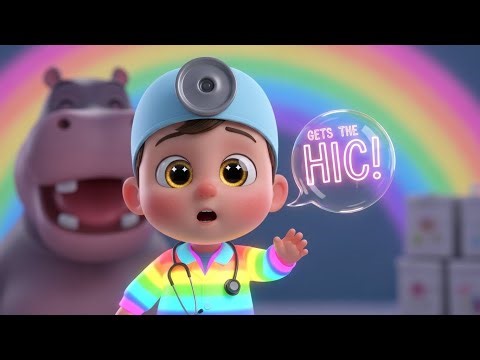 Funny Hippo Hiccup Song | Silly Animal Rhymes for Kids and much more!