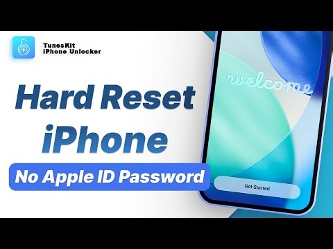 How to Hard Reset iPhone No Apple ID Password Needed