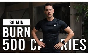 30分钟燃爆500卡路里，高强度杀手级有氧HITT，强力塑形，暴汗！