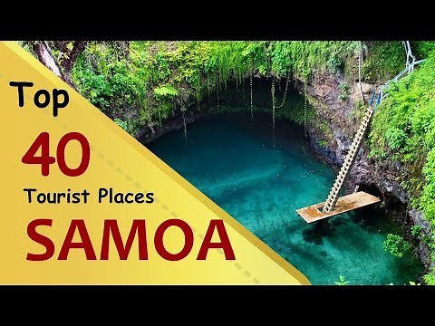 "SAMOA" Top 40 Tourist Places | Samoa Tourism
