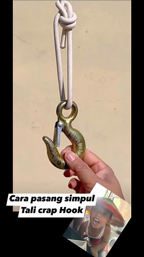Simpul tali crap Hook #tutorial #supirtruk #tipsandtricks #simpultali #logistik | Romane Tips&Trik Genius