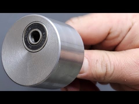 Simple Idea for Grinding and Polishing Parts on a Milling Machine