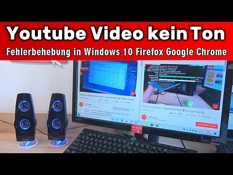 Youtube Video kein Ton 🔊 Video ohne Sound ▪ Probleme beheben