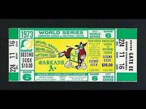 1973 World Series: Game 6: New York v Oakland