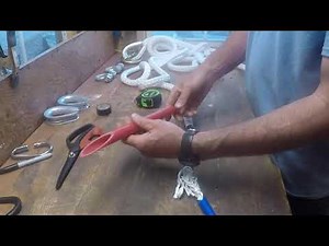 Double end splicing tutorial for tree swings