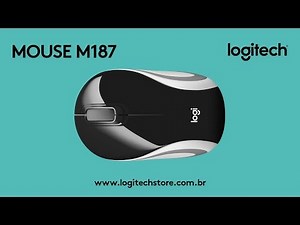 Mouse Sem Fio M187 Logitech - Unboxing