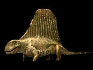 TRILOGY OF LIFE - walking with monsters - dimetrodon