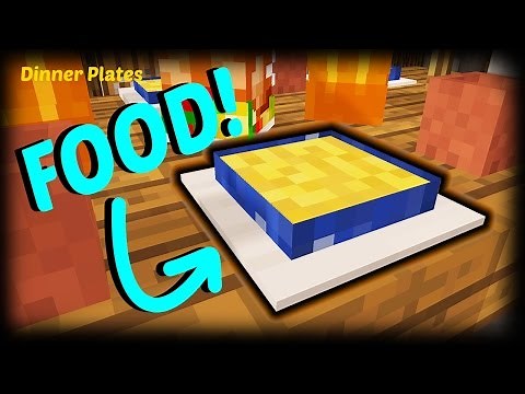 Minecraft - How To Make Dinner Plates