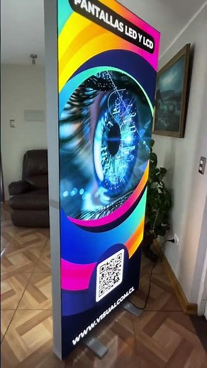 Caja de luz Led, con tela retro iluminada. #cajasled #backlight #pymes #retail