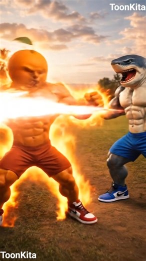 Udin Ditantang Tralalero? Ulti Endingnya Bikin Kaget! #trending #shorts #viral #animation