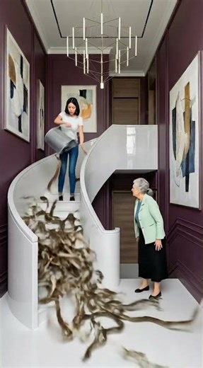 THIS WILD STAIRS IS INSANE! 😱 Unpredictable Epoxy Stairs!