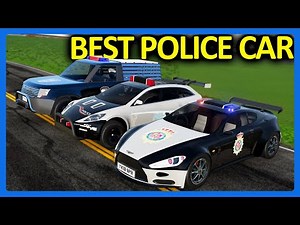BeamNG Online : BEST Police Car Challenge!!