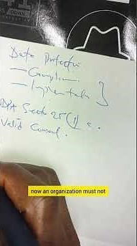 Understanding Data Protection compliance Part 34. DPCO, DPCMI, NDPA, GDPR #compliance #learning