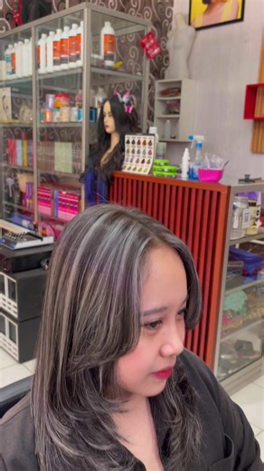 Achieving the Perfect HL Ash Grey Hair Color