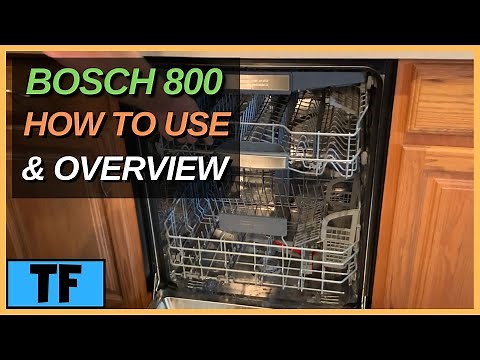 🔧 Inside the Bosch 800 Series Dishwasher: Full Hands-On Tour, Features, and How To Clean!