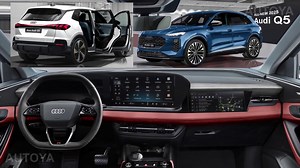 2025 Audi Q5 Reveals Everything Inside and Out, Including Ritzy Colors, Only in CGI