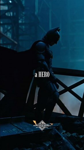“You Either Die A Hero Or You Live Long Enough To See Yourself Become The Villian” | The Dark Knight