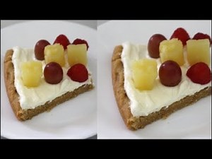 How to Make Cookie Fruit Pizza (Easy)