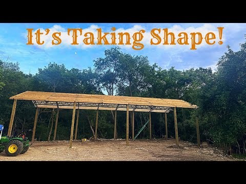 Day 3 Of Pole Barn Build