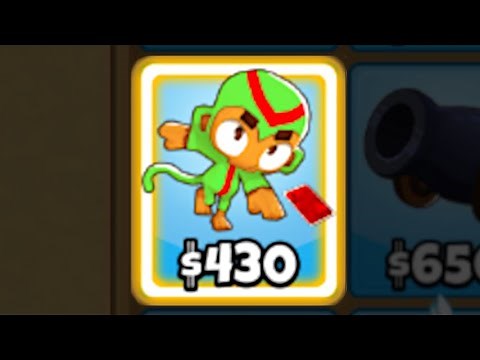 The CARD Monkey In Bloons TD 6!