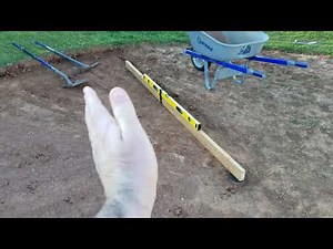 Leveling Backyard for Above Ground Pool Part 2.