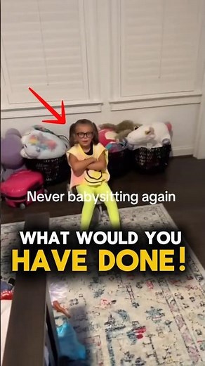 Did This Babysitter Do The Right Thing or Wrong Thing