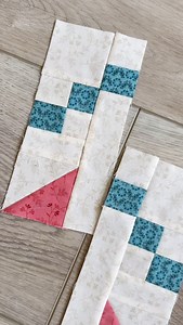 We’re having the best time with our Carol Quilt Along! ❤️💙 Make sure to join us for week 2 on our blog! | Laundry Basket Quilts